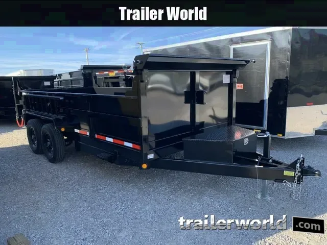 Heavy-Duty 2025 7x16 Dump Trailer - 16K GVWR