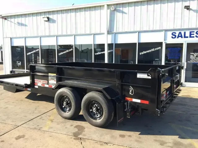 Versatile 2025 Midsota 7x18 Bumper Pull Dump Trailer