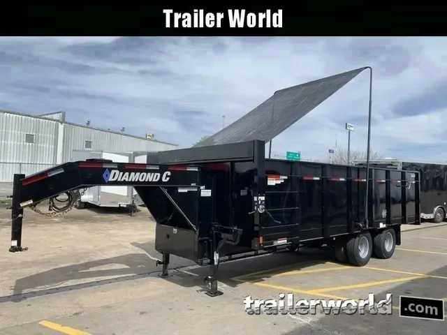 2023 Diamond C WDT 20' Gooseneck Dump Trailer - Make an Offer