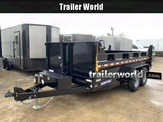 Premium 2025 Sure-Trac 82x14 Dump Trailer with Telescopic Lift