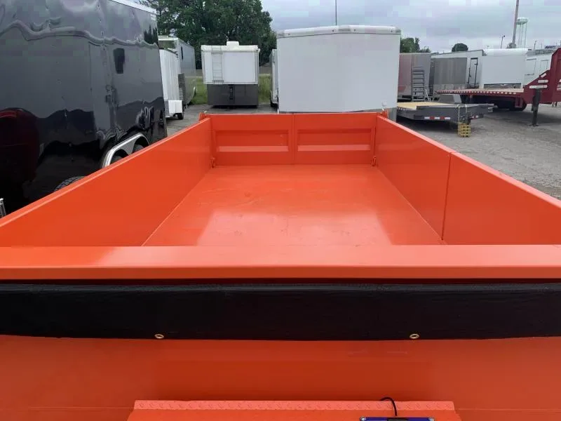 2025 Midsota HV-14 Dump Trailer 82x14 - Orange