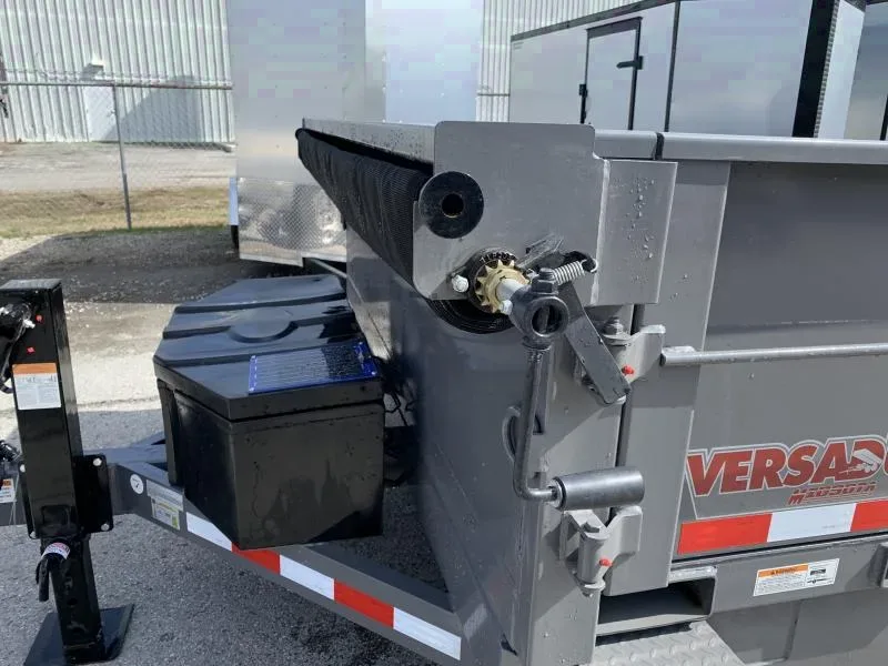 2025 Midsota 82x14 Dump Trailer - Sleek Gray Design