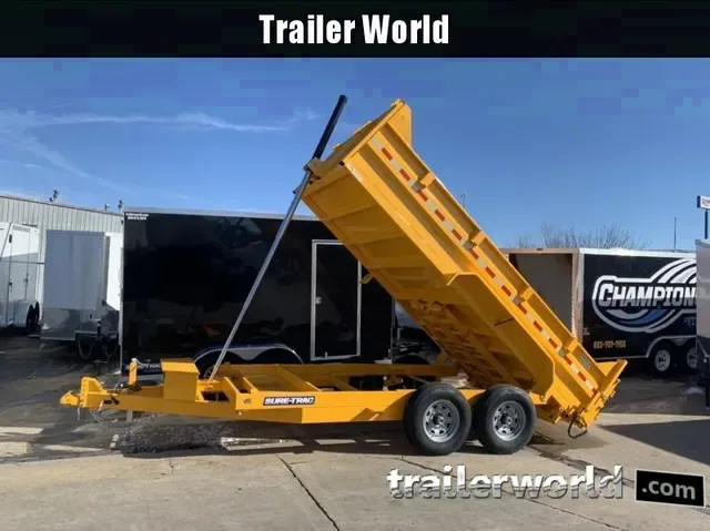 2025 Sure-Trac 82x14 Telescopic Dump Trailer 14k GVWR - Make an Offer!