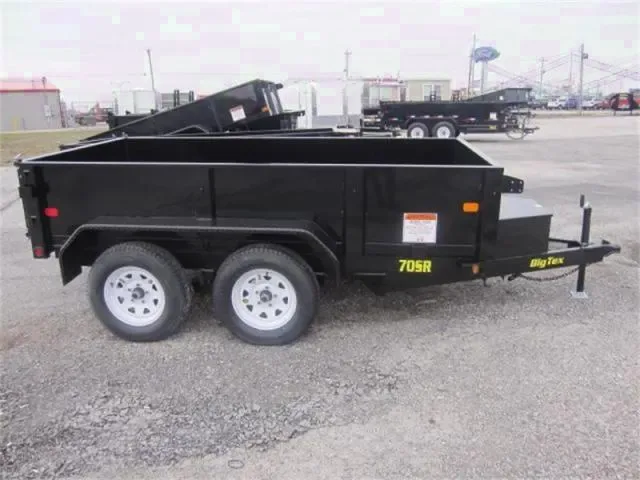 Single Ram Dump Trailer 10ft w/20 Inch Sides