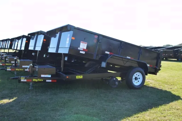 TA Dump Trailer with Ramps 12ft