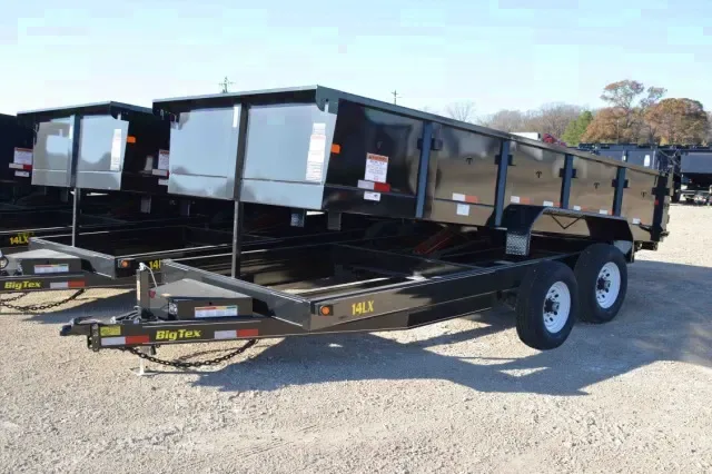 Tandem 7000lb Axle Dump Trailer  14ft
