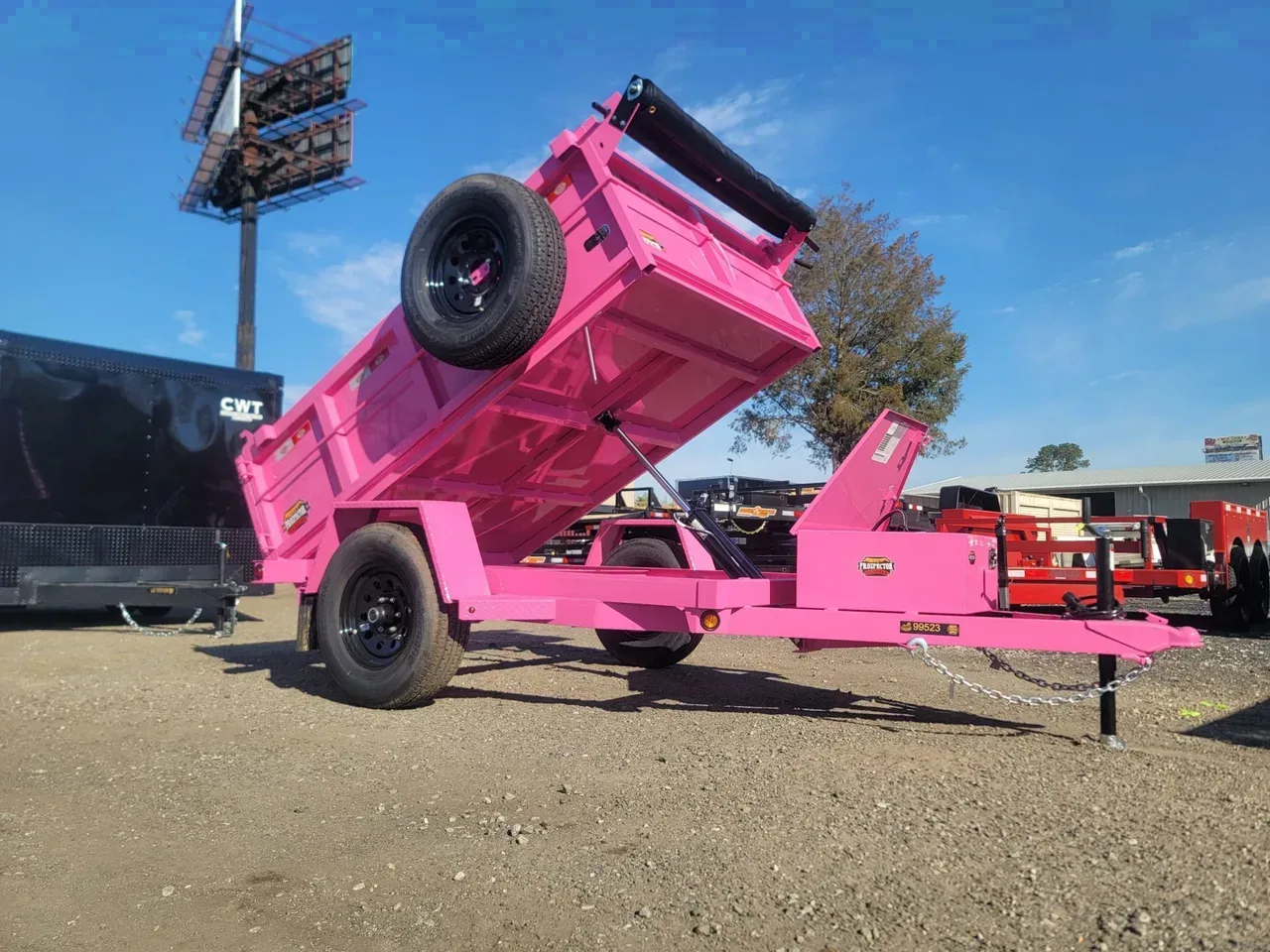 Dump Trailer 2025 5X8 Prospector Trailers 5×8 Single Axle 6K Small Dump Trailer With Brakes -DUMP508-099523 5 ft. x8 ft.