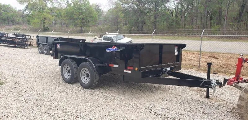 2025 Hawke 6x12 Low Pro Dump Trailer 10K - Make Offer
