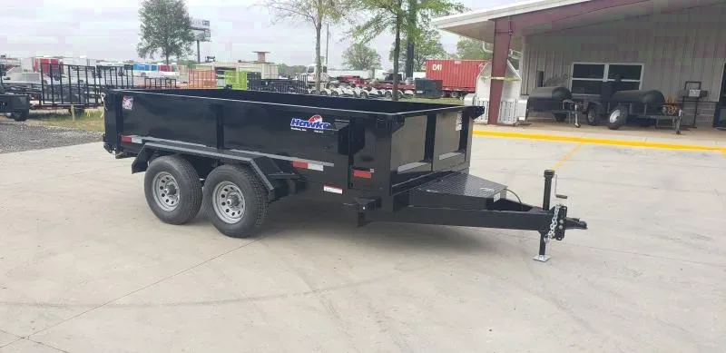 2025 Hawke 6x12 Dump Trailer 10K w/ Spreader Gate - Make Offer