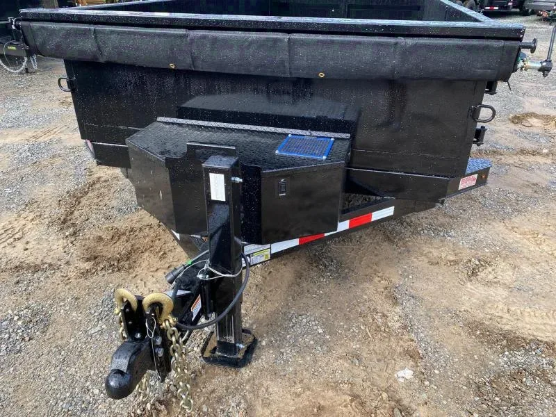 2025 Midsota HV-14 7x14 HD Dump Trailer with Tarp & Side Door