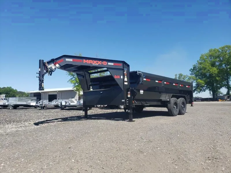 2024 MAXXD 7x16 15k dump trailer w 3 ft flared sides Dump Trailer