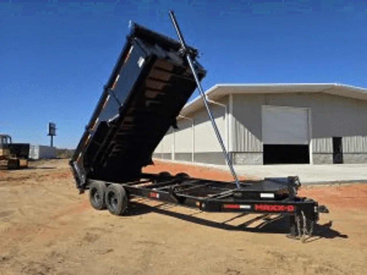 Dump Trailer 2026 7X16 MAXXD Trailers 7×16 DTX 16K Telescopic Dump Trailer With Spreader Gate -Dump716-132758 7 ft. x16 ft.