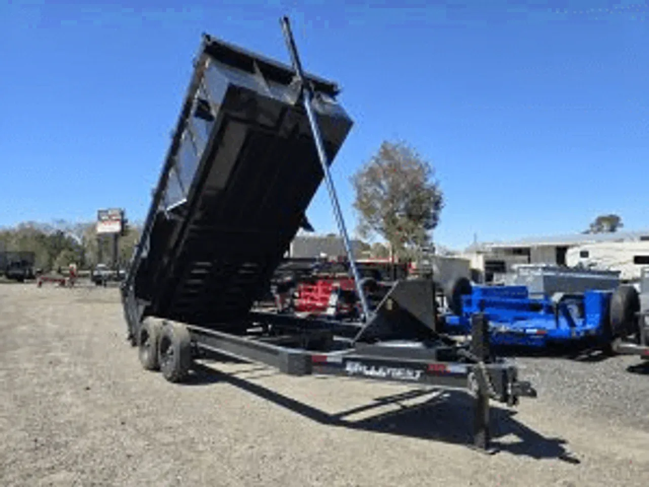 Dump Trailer 2026 7X16 Hillcrest Trailers 7×16 17.6K Dump Trailer Telescopic Lift With 40″ Sides -dump716T-0017713 7 ft. x16 ft.