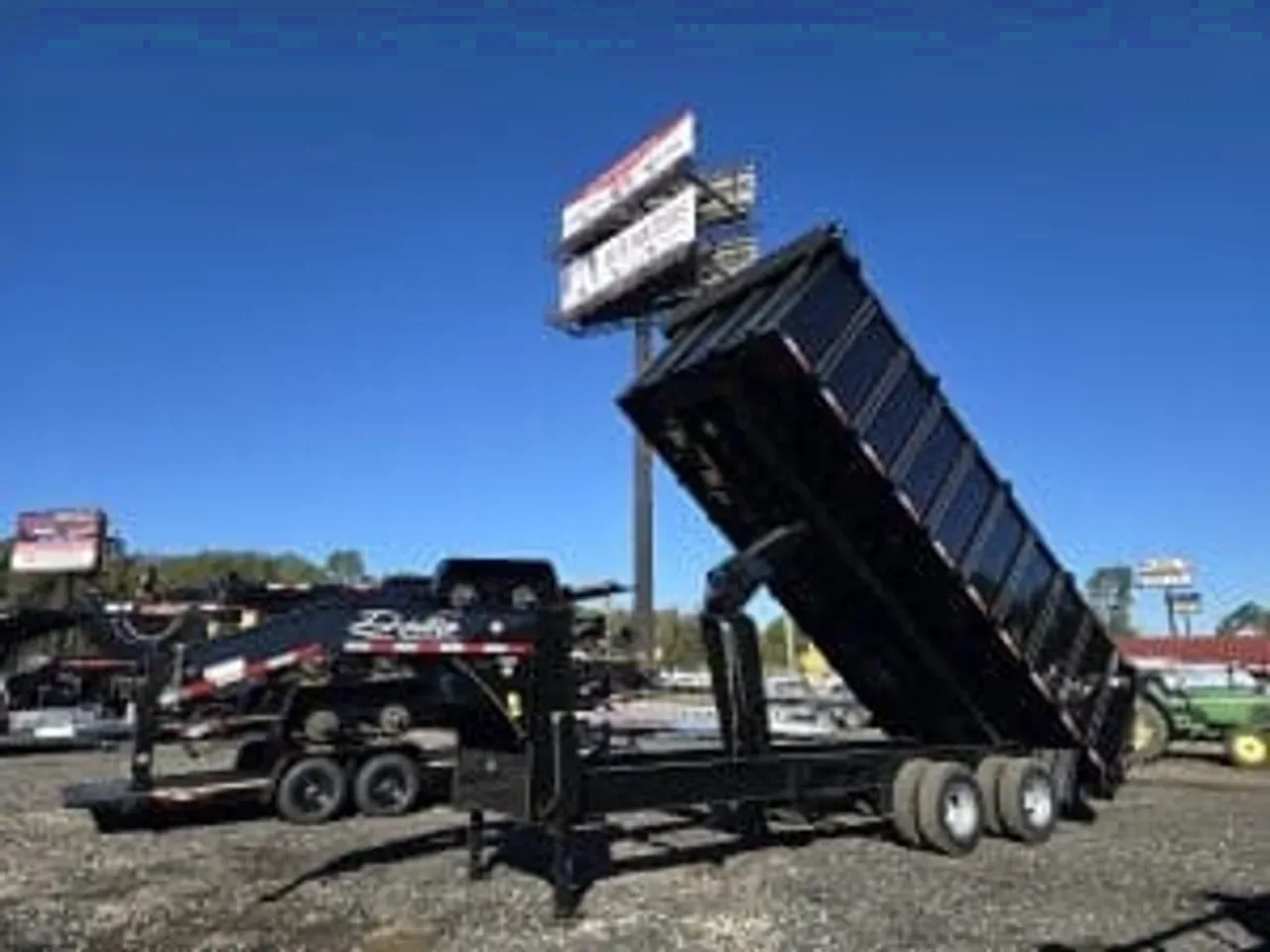 Dump Trailer 2025 8.50X20 Delta Trailers 8X20′ 10 ton dump trailer gooseneck 24 yard dumpster -DUMPGN820-068057 8.50 ft. x20 ft.