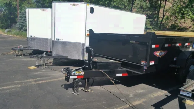 12ft Dump Trailer w/Combo Gate