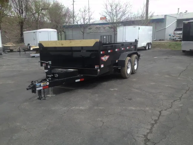 12ft Dump Trailer w/ Combo Gate