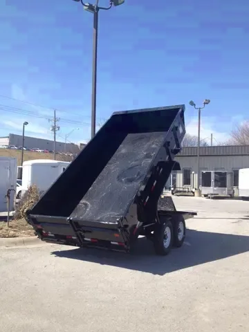 Dump Trailer 14ft Tandem 7000lb Axles