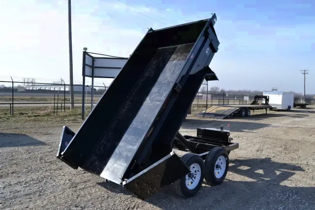 10ft Dump Trailer w/1 Piece 2 Way Style Rear
