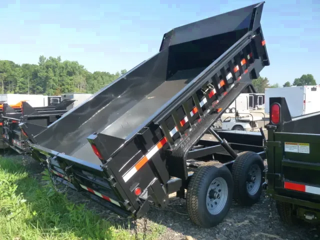 10FT DUMP TRAILER W/2' SIDES