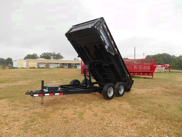 14FT DUMP TRAILER W/RAMPS