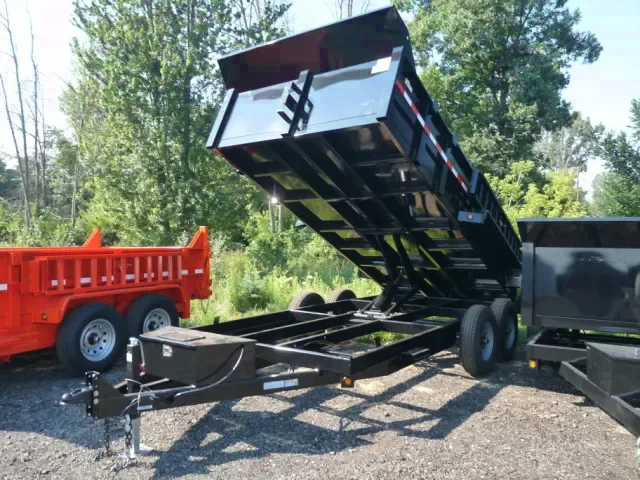16FT LOW PROFILE DUMP TRAILER