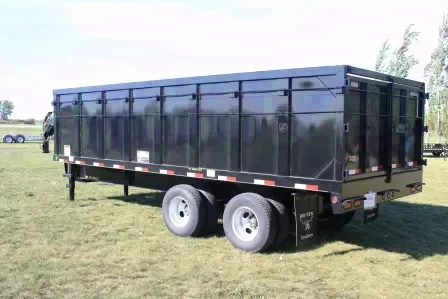 20FT DUMP TRAILER W/4' SIDES