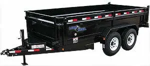 10FT TANDEM AXLE W/10K AXLES AND RAMPS