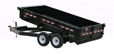 12FT DUMP TRAILER W/TARP KIT