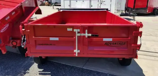 2025 6x10 Dump Trailer - Red - Make Offer