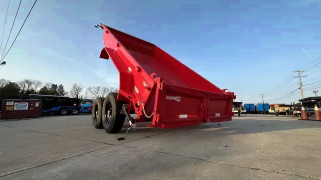 2025 RawMaxx 7x12 Low Profile Dump Trailer - Clarksville, TN