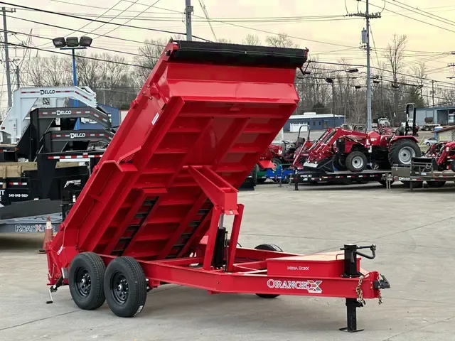 2025 Heavy-Duty 7x12 14K Dump Trailer with Tarp & Ramps