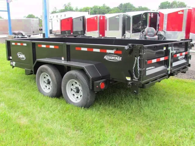 2025 Versatile 7x14 7 Ton Dump Trailer (Black) - Clarksville, TN