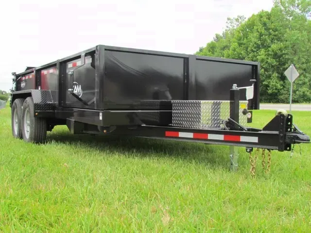 Make Offer: 2025 7x14 Black 7-Ton Dump Trailer - Robust Bumper Pull Design in Clarksville, TN