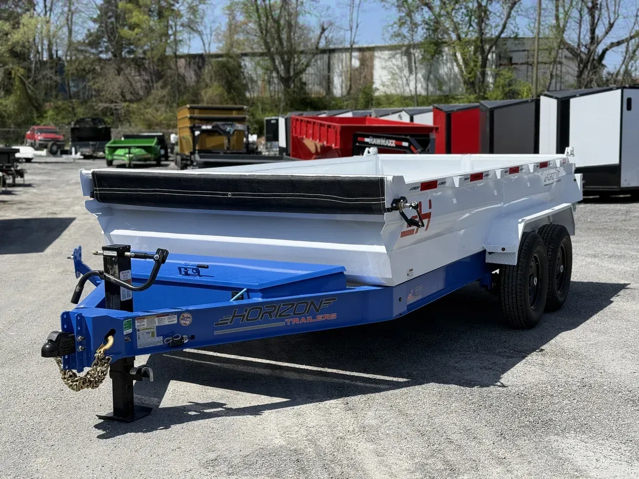 008880 - 2025 Horizon Trailers LZ7 14' 14K Dump Dump Trailer