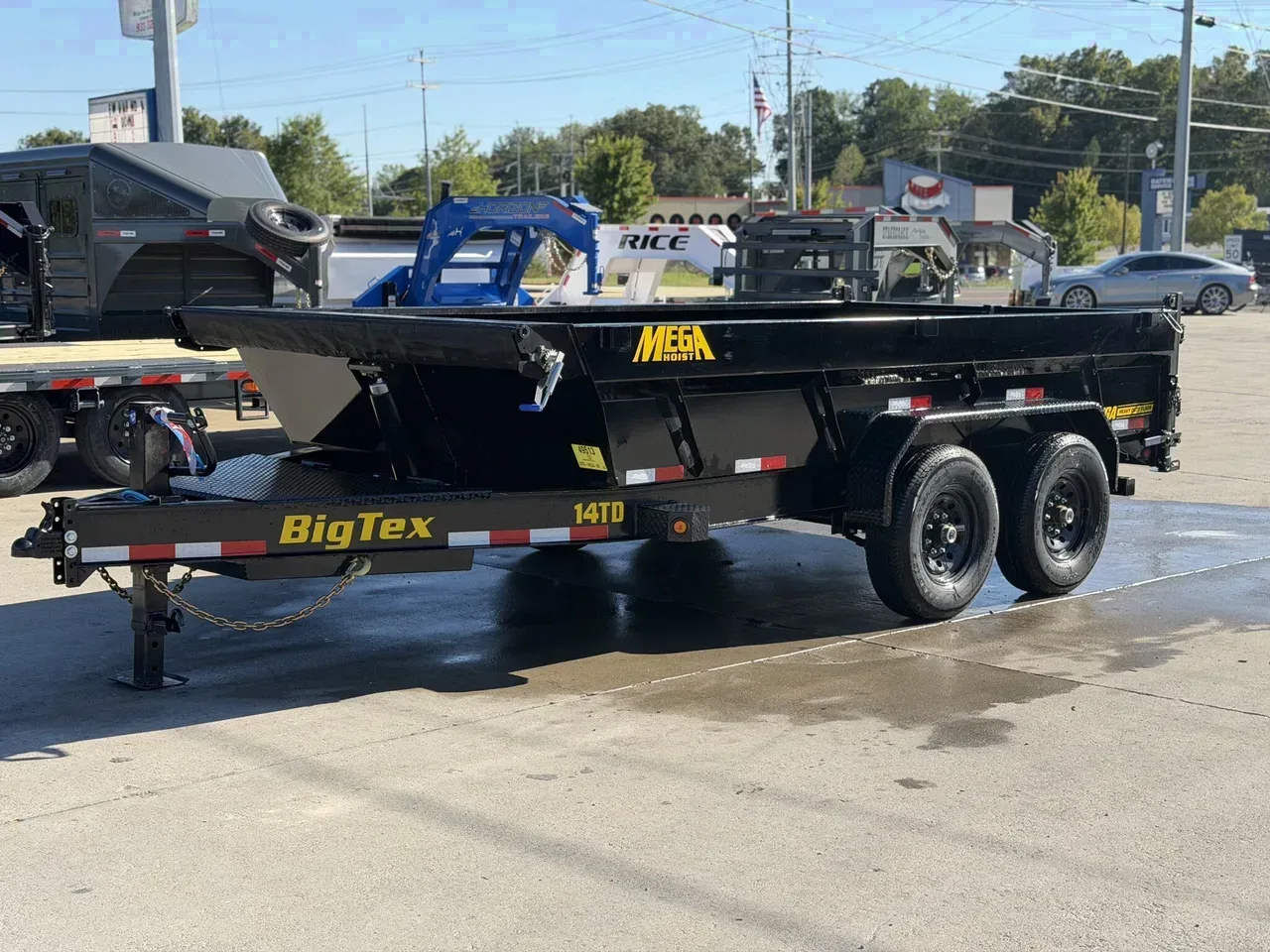 449510 - 2026 Big Tex 14TD 14' 15k Telescopic Dump Dump Trailer