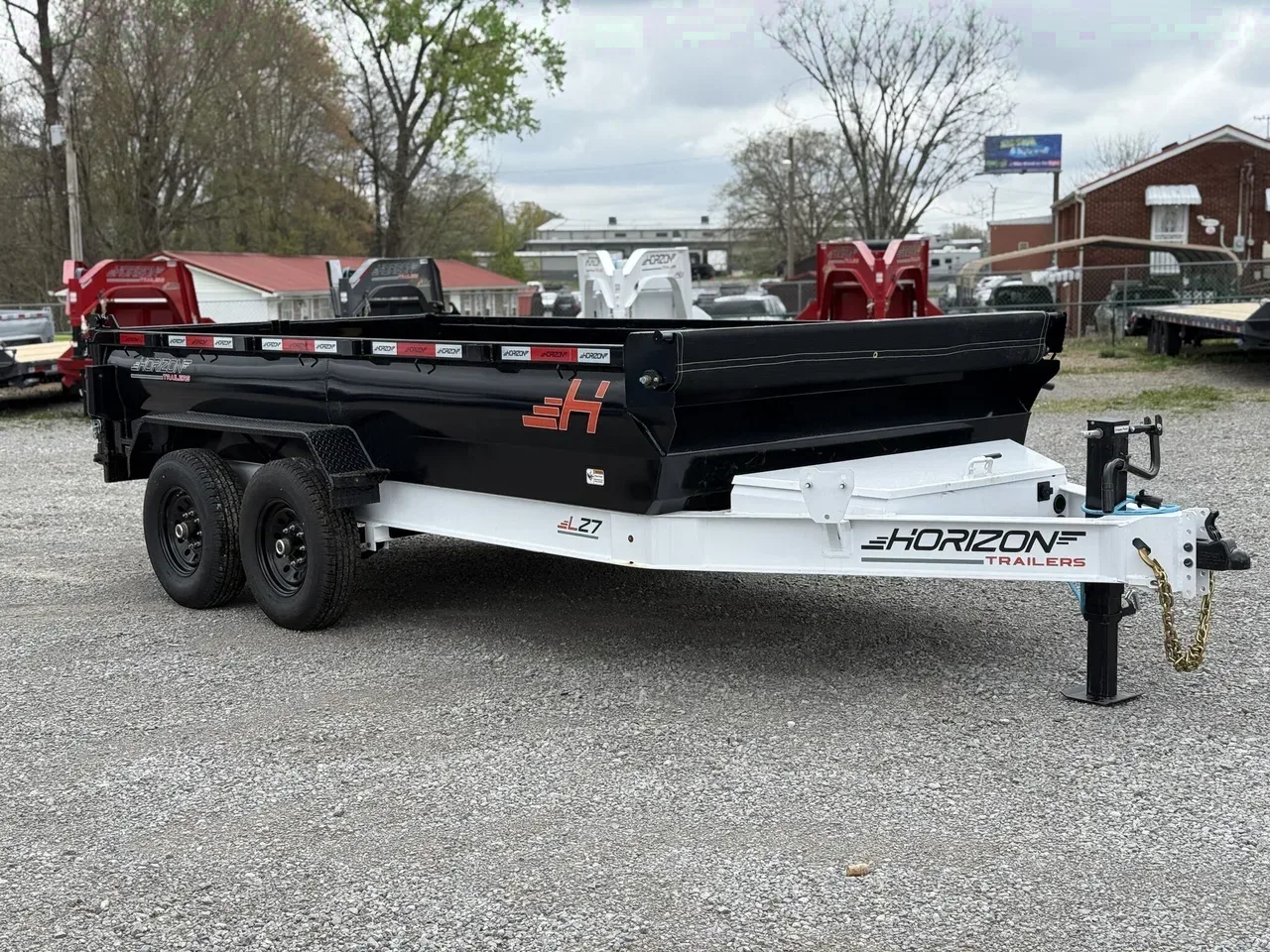 010547 - 2025 Horizon Trailers LZ7 14' 14K Dump Dump Trailer