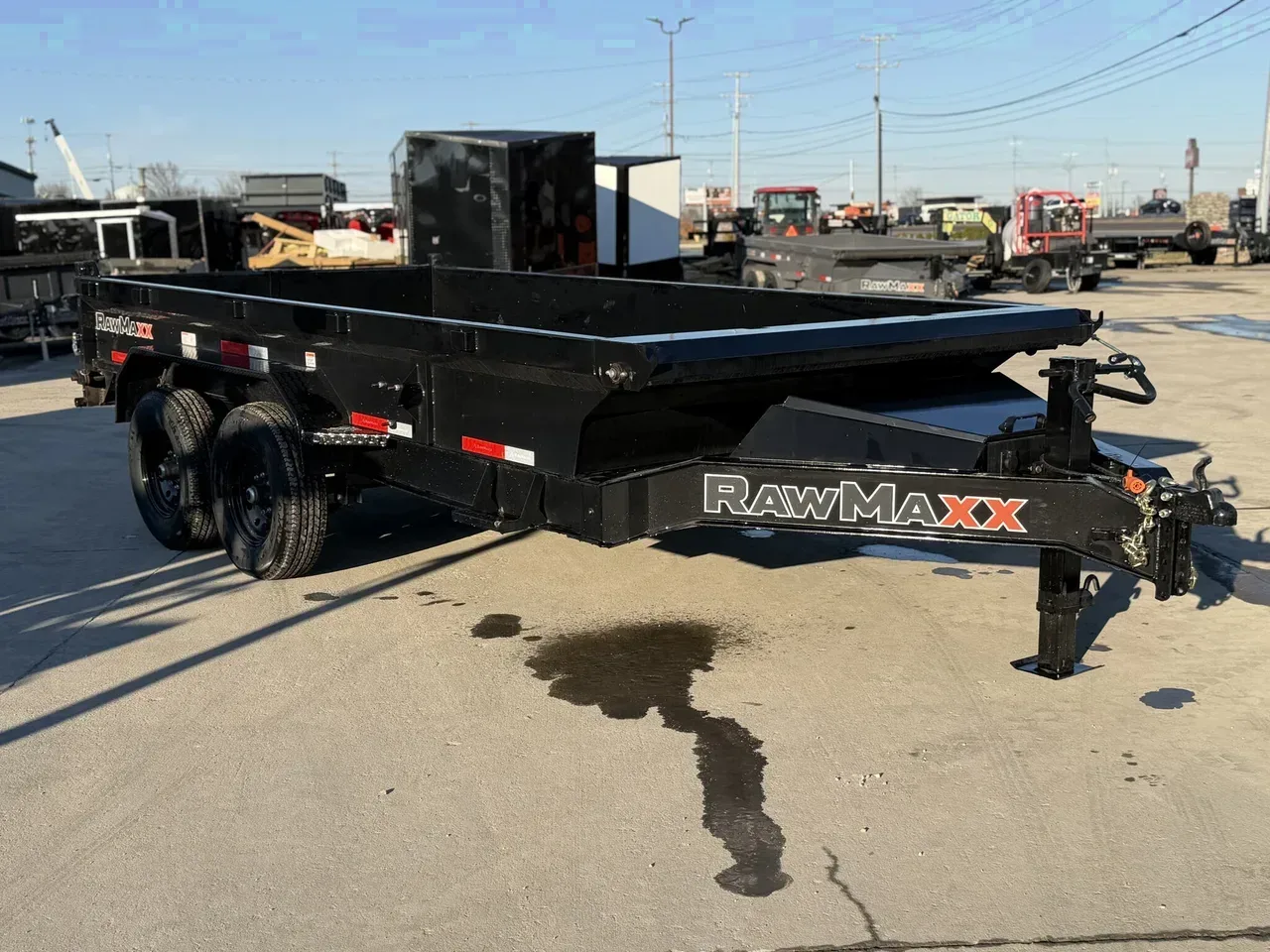 129807 - 2026 RawMaxx GDX Dump Trailer