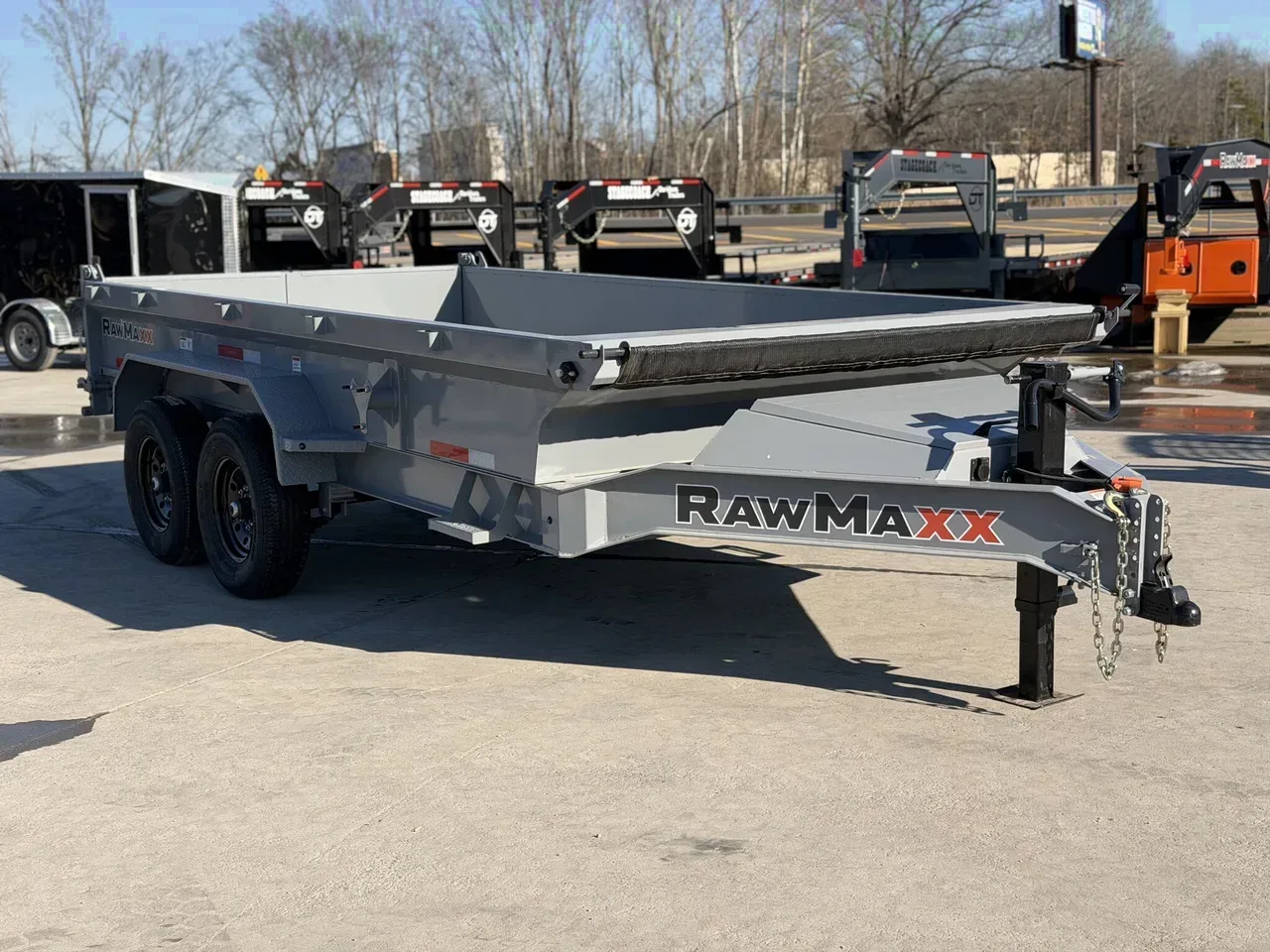 129460 - 2026 RawMaxx GDX 7x14 14k Dump Dump Trailer