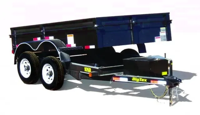 12ft Tandem 5200lb Axle Dump Trailer w/Electric Brakes