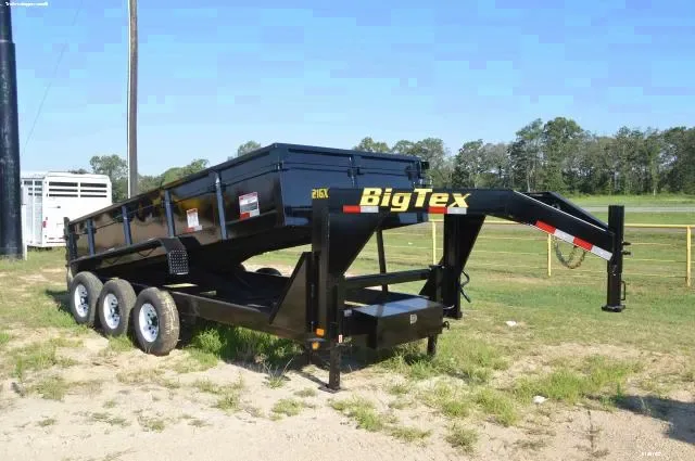 16ft Low Profile Gooseneck Dump Trailer