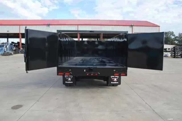 18ft Gooseneck Dump Trailer w/D-Rings
