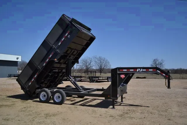 16FT GN DUMP TRAILER W/4 FOOT SIDES