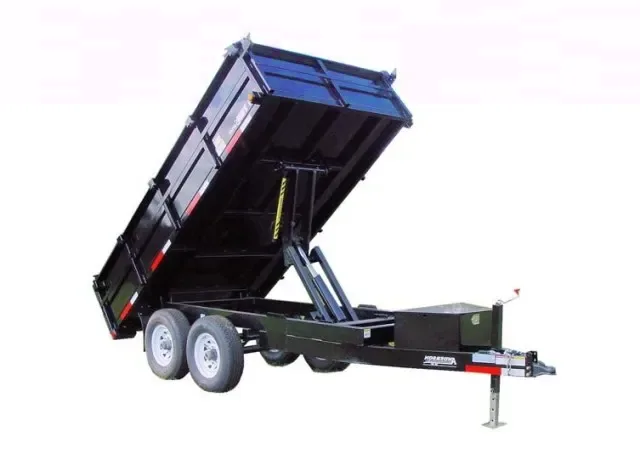 10ft Dump Trailer w/Diamond Plated Fenders