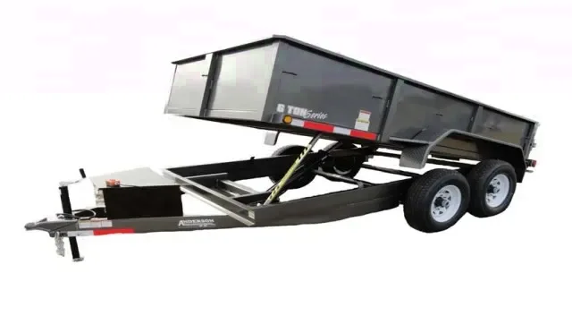 12ft Dump Trailer w/D-Rings
