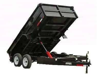 12ft Single Ram Dump Trailer