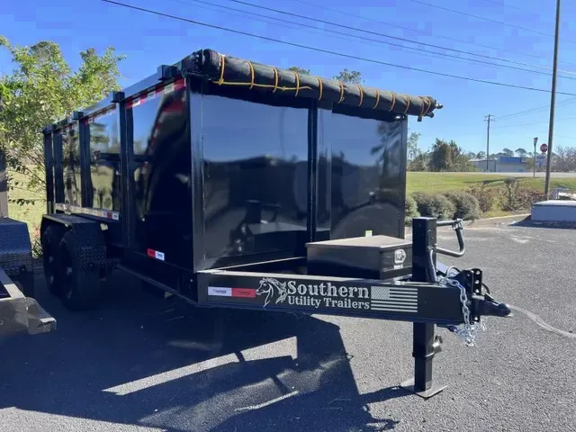 2025 Southern Utility 7 X 14 X 4  Hydraulic Dump Trailer