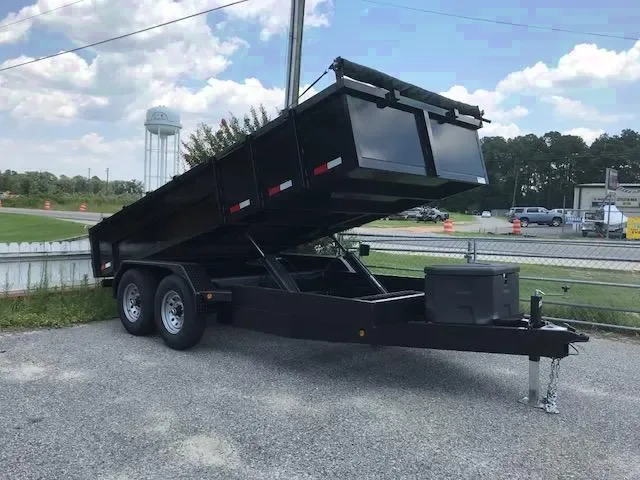 Robust 2025 7x14 Tandem Axle Dump Trailer – Tackle Any Job!