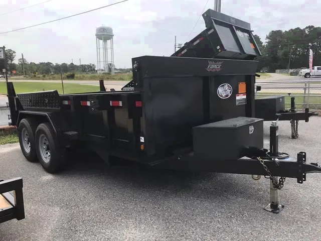 2025 Black 7x14 Tandem Axle Dump Trailer - Douglas, GA