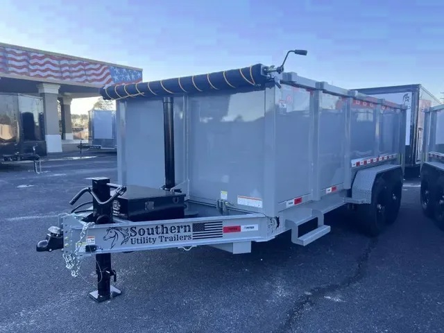2025 Southern Utility 7 x 16 x 4 Dump Trailer