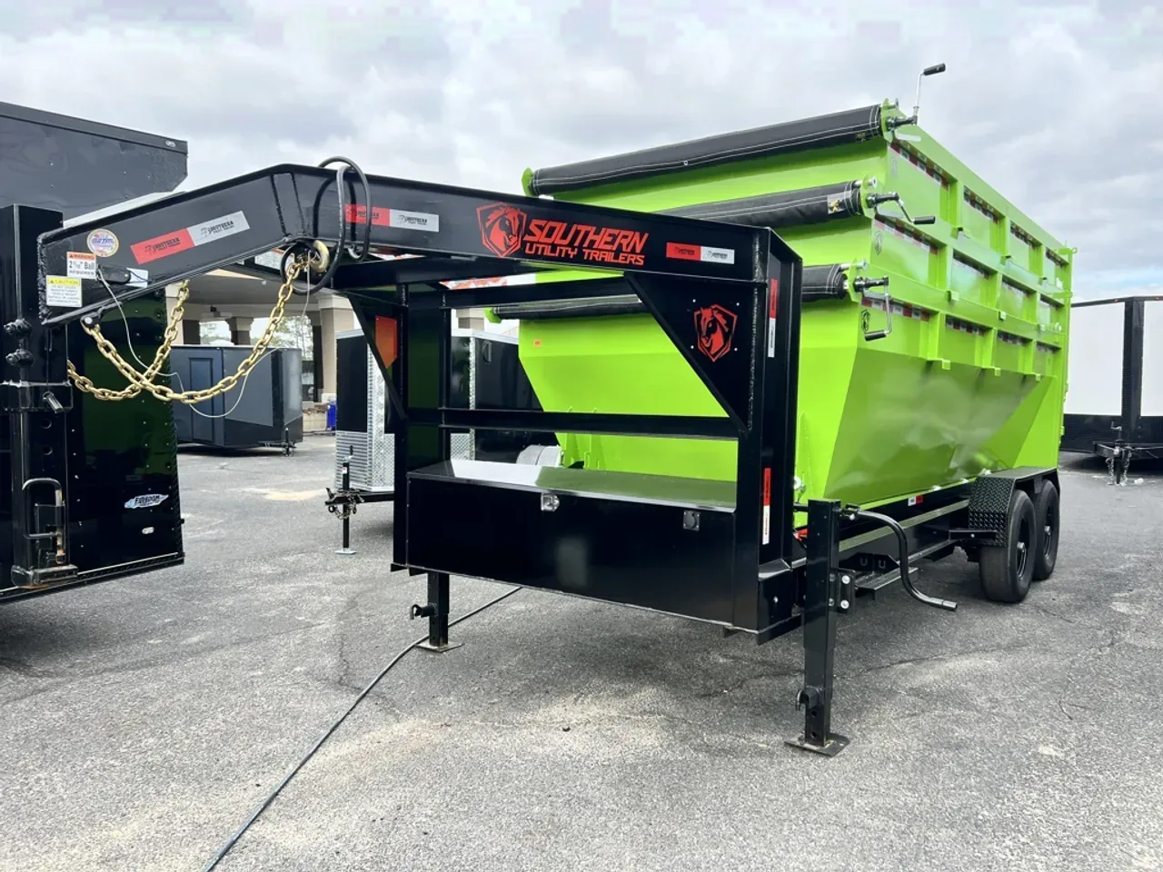 2026 Southern Utility 7 x 16 Dump Bins | Roll Off Dump Trailer